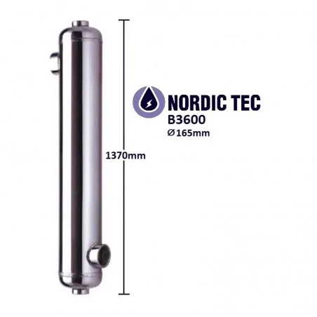 Schwimmbad Wärmetauscher NORDIC B3600 1060kW