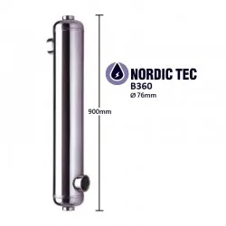 Schwimmbadwärmetauscher NORDIC B360 105kW