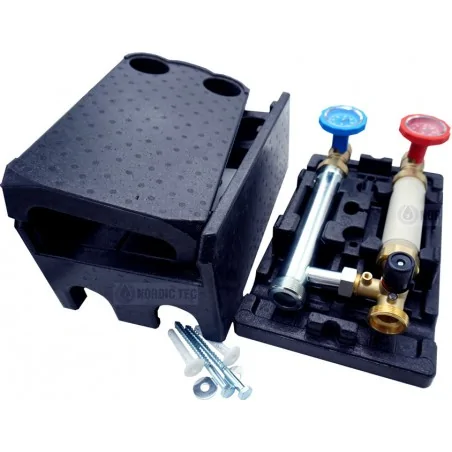 Pumpengruppe mit Mischer Fußbodenheizung Nordic Tec GPN-180mm-3DR