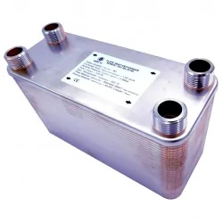 Großer industrieller Plattenwärmeübertrager mit 170 Platten | Nordic Tec Ba-115-170 2