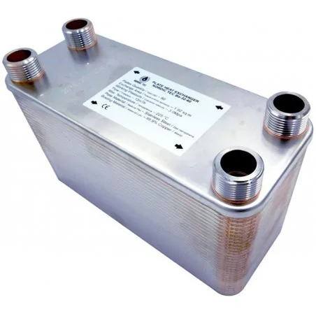 Großer industrieller Plattenwärmeübertrager mit 170 Platten | Nordic Tec Ba-115-170