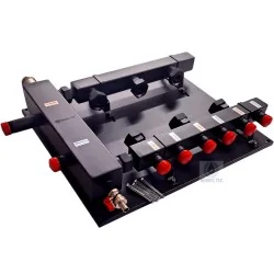 Hydraulikweiche-Verteiler-Kollektorsatz 3 Abschnitte – ohne Ventile/Anschlüsse 2