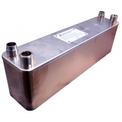 Plattenwärmetauscher Kältemittel-Wasser Ba-68-70-F 4,08m²