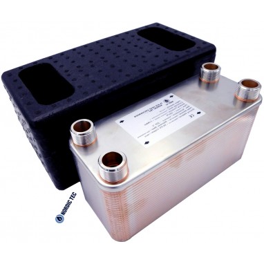PLATTENWÄRMETAUSCHER NORDIC Tec Ba-115-150 Optional mit Isolierung
