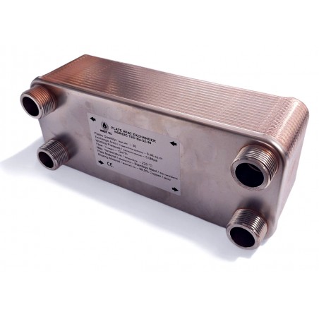 wärmetauscher gasheizung 30 platten Nordic Tec Ba-32-30