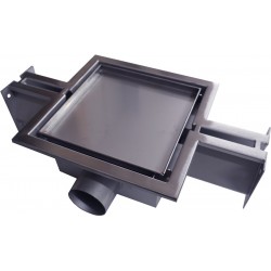 Ablaufgitter für Garage, Keller, Heizraum – 2 EXITS