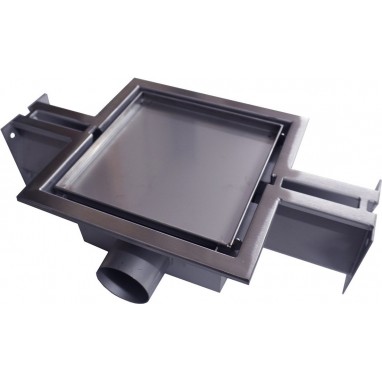 Ablaufgitter für Garage, Keller, Heizraum – 2 EXITS