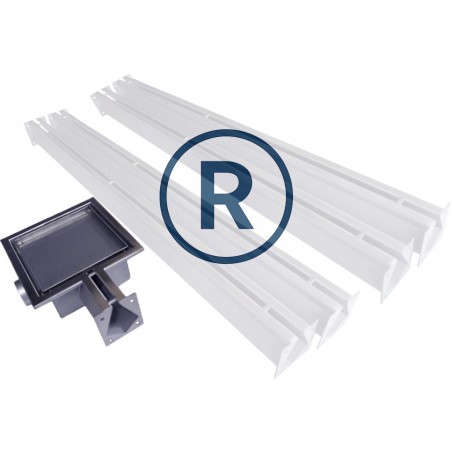 Ablaufgitter für Terrasse – Wasserablauf Rechte 2