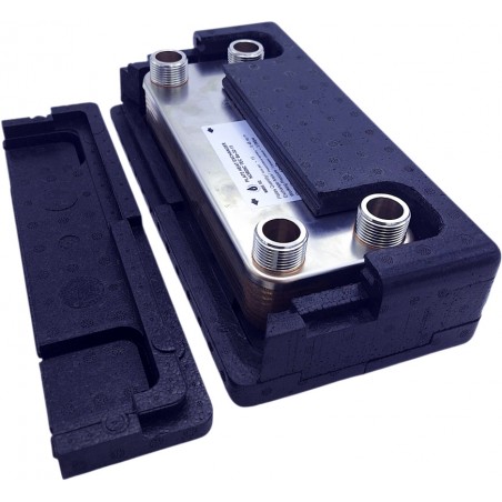 Wärmeübertrager mit Isolierung Ba-32-15 für 20-kW-Kamine