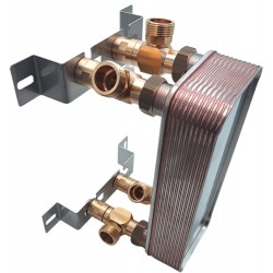 Plattenwärmetauscher NORDIC Tec Ba-32-20 1" 125 kW 2