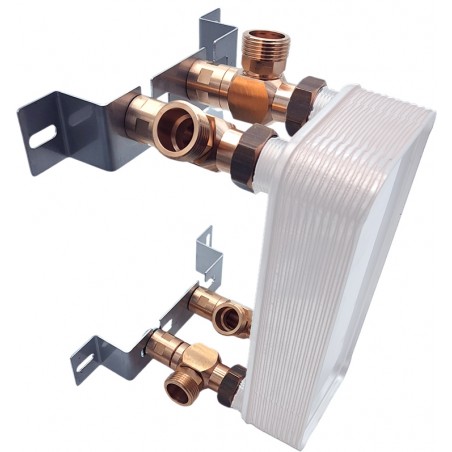 Montagekonsole Set Wärmetauscher 1 Zoll Nordic Tec