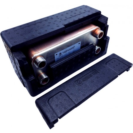 Plattenwärmetauscher mit Isolierung NORDIC Ba-32-40 1" 230 kW