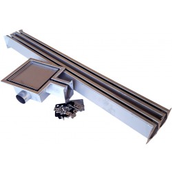 Garagen-Entwässerungsrinne Nordic Tec 2m R