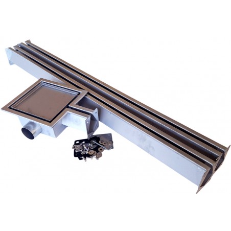 Garagen-Entwässerungsrinne Nordic Tec 2m R