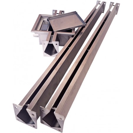 Linienentwässerung Schlitzrinne für Garage