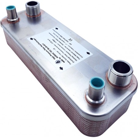 Gas-Wasser-Wärmetauscher Nordic Tec Ba-26-20-F DE9