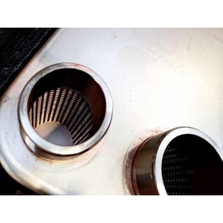 Innenraum der Plattenwärmetauscher Ba-95-40 Nordic Tec