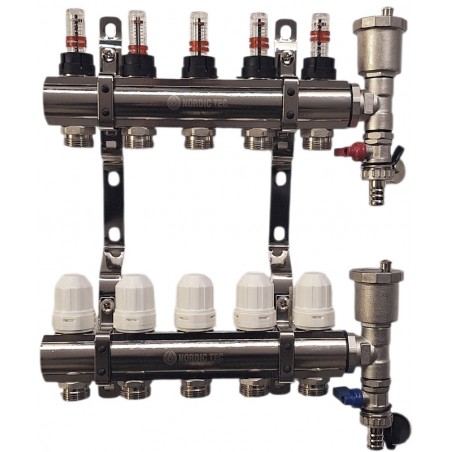 heizkreisverteiler 5 Nordic Tec DE9