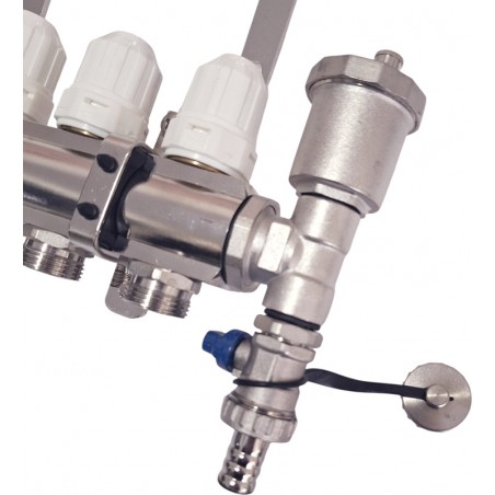 verteiler fussbodenheizung 5 fach Nordic Tec Entlüftung