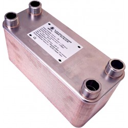 Plattenwärmetauscher NORDIC Ba-32-50 1 Zoll 1t8