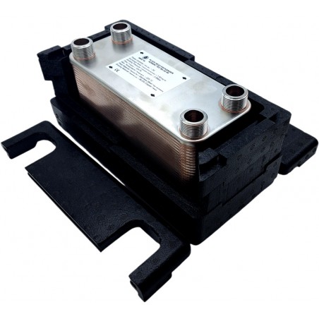 wärmetauscher f. Wärmepumpe NORDIC Ba-32-50 1" mit Isolierung