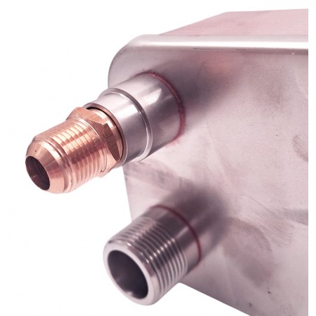 SAE-Anschlüsse und Wärmetauscher für Kältemittel (Freon) 7/8 - 5/8" Nordic Tec