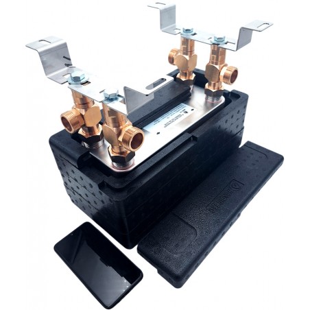 Komplettes Wärmetauscher-Set für die Wärmepumpe Ba-32-50 Nordic Tec DE8