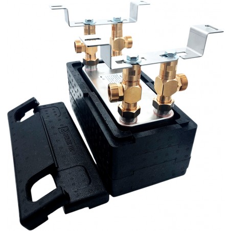 Edelstahl Plattenwärmetauscher NORDIC Ba-32-50 VOLL DE8