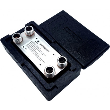 plattenwärmetauscher fernwärme Nordic Tec Ba-16-22- 22 Platten 1 Zoll DE8