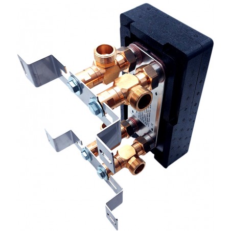 Plattenwärmetauscher NORDIC Ba-16-22 1" 100kW