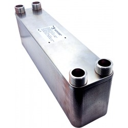 wärmetauscher 60 120 kW Nordic Tec Ba-60-60 DE08