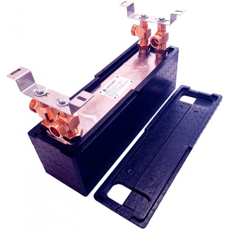 Wärmepumpe 24 kW Plattenwärmetauscher zur Anbindung. Nordic Tec Ba-60-60 AT90