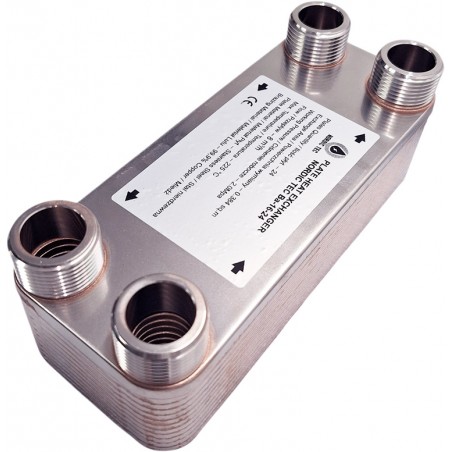 plattenwärmetauscher heizung Nordic Tec Ba-16-24 DE6