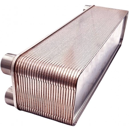 Plattenwärmetauscher für Wärmepumpe Ba-60-50 Nordic Tec AT6