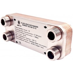 Kleiner Wärmetauscher Nordic Tec Ba-12-12 DE6