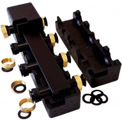 Weiche-Heizkreisverteiler für Pumpengruppe Nordic Tec 2-4 at 2