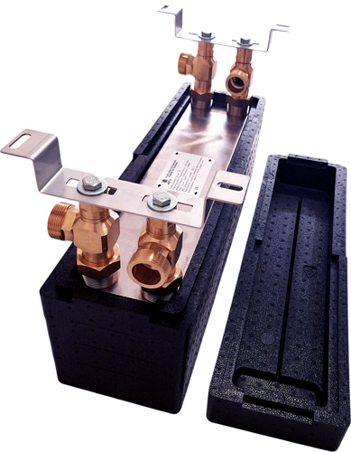 Wärmetauscher für Wasser oder Glykol Nordic Tec Ba-60-60 DE9