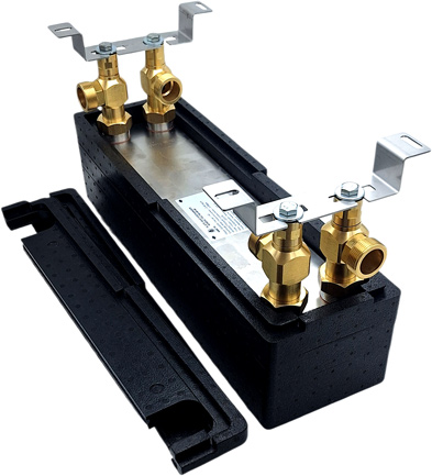 wärmetauscher wasser wasser - Plattenwärmetauscher für Wärmepumpe Nordic Tec Ba-60-40 AT3