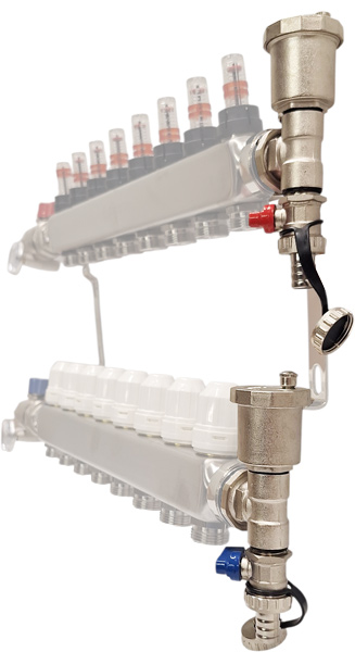 entlüfter fussbodenheizung Nordic Tec AT5