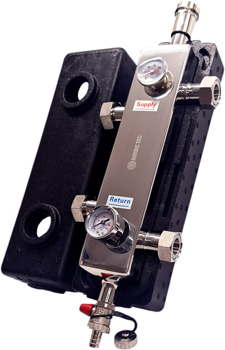 heizung hydraulische weiche Nordic Tec mit Thermometer AT2