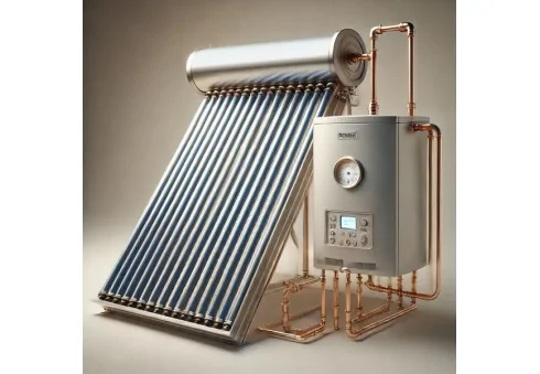 Wie Solarkollektor an Boiler anschließen?