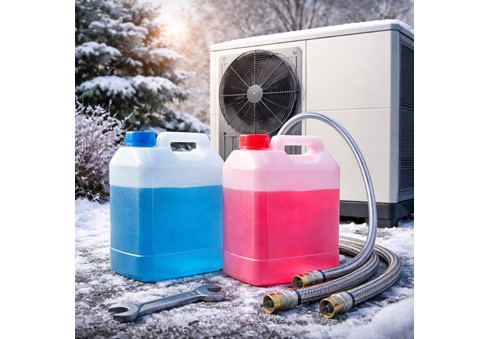 Frostschutzmittel - Glykol für Wärmepumpe – wann und welches sollte verwendet werden?