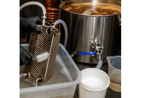 Reinigung eines Plattenwärmetauschers für Bier – wann und wie