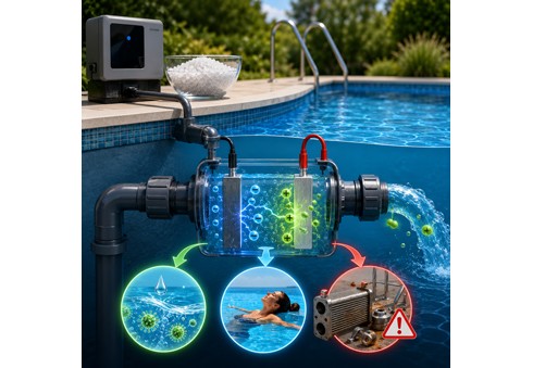 Salzelektrolyse im Pool – wie funktioniert sie?
