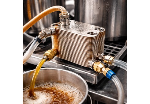 Würzekühler, also ein Wärmetauscher für Bierwürze – was und wie